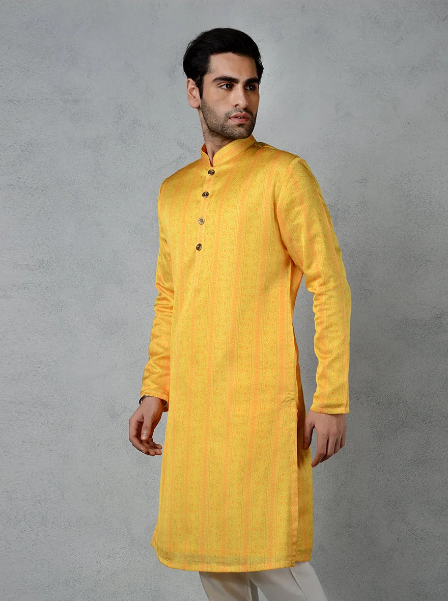 Yellow Kurta Set | Azania