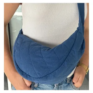 ZABECCA THE LABEL Banana Bag - Denim