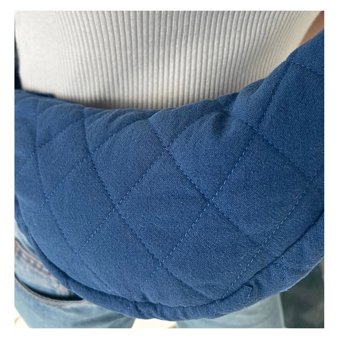 ZABECCA THE LABEL Banana Bag - Denim