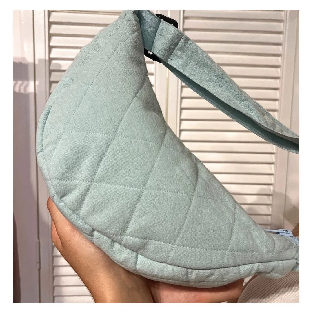 ZABECCA THE LABEL Banana Bag - Light Blue