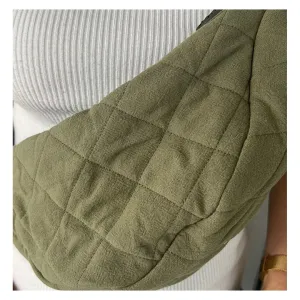 ZABECCA THE LABEL Banana Bag - Moss Green